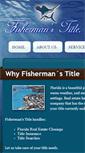 Mobile Screenshot of fishermanstitle.com
